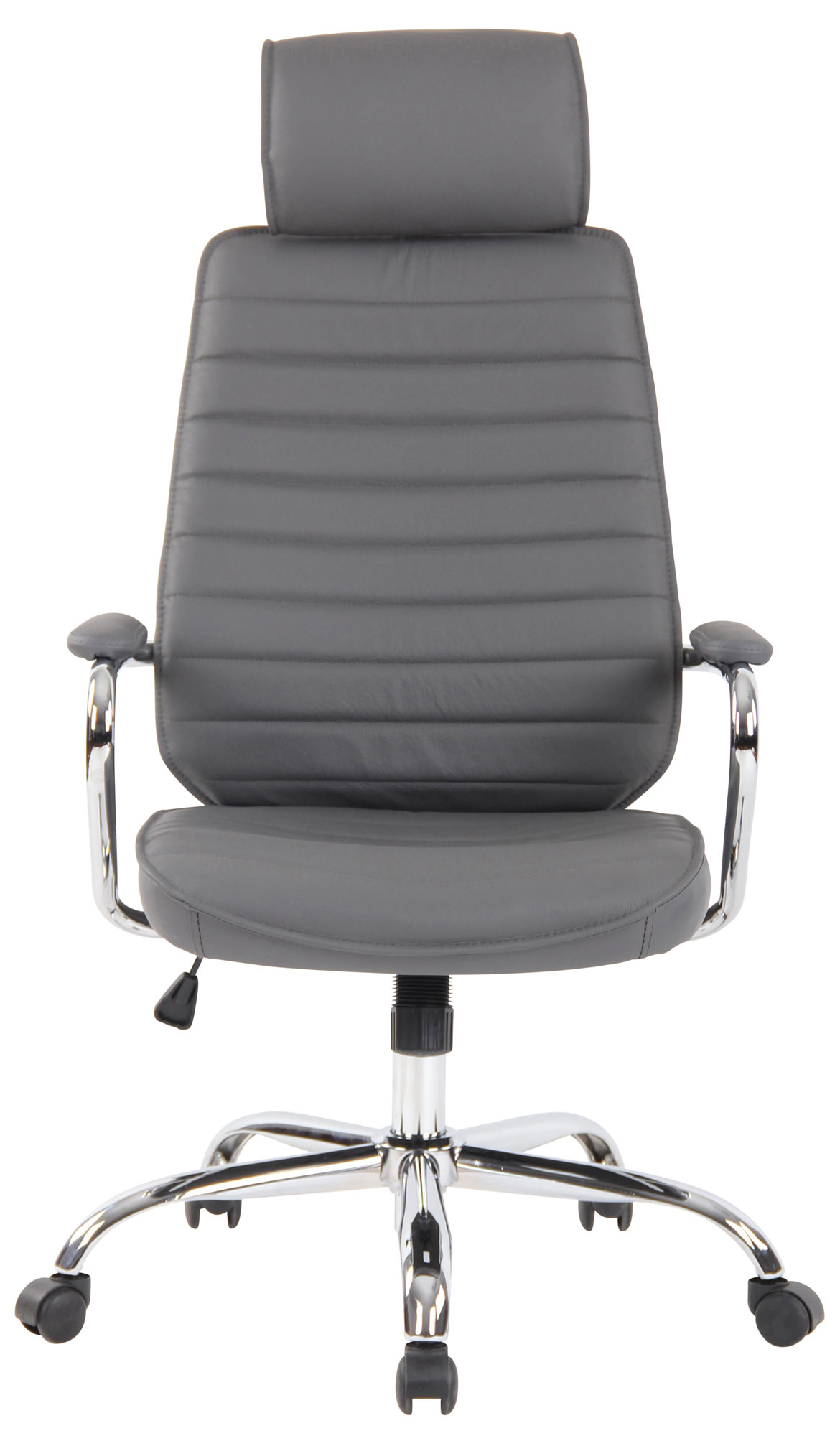 Fauteuil de bureau Rako en cuir véritable