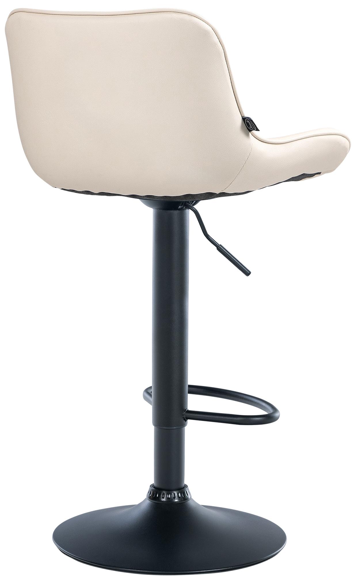 Lot de 2 tabourets de bar Vonore en similicuir