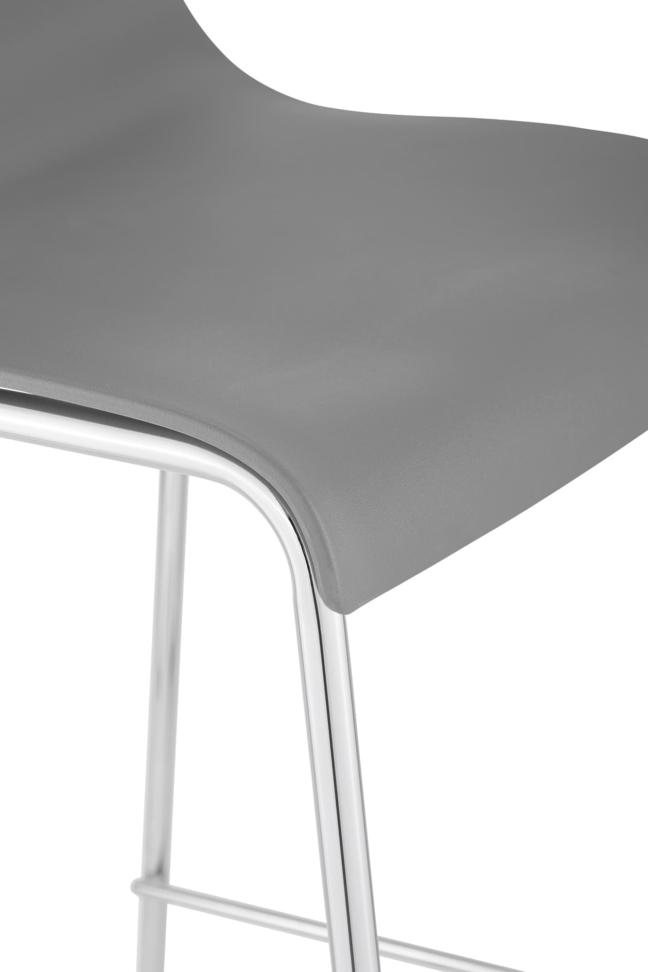 Tabouret de Bar Hover Plastique Cadre à 4 Pieds