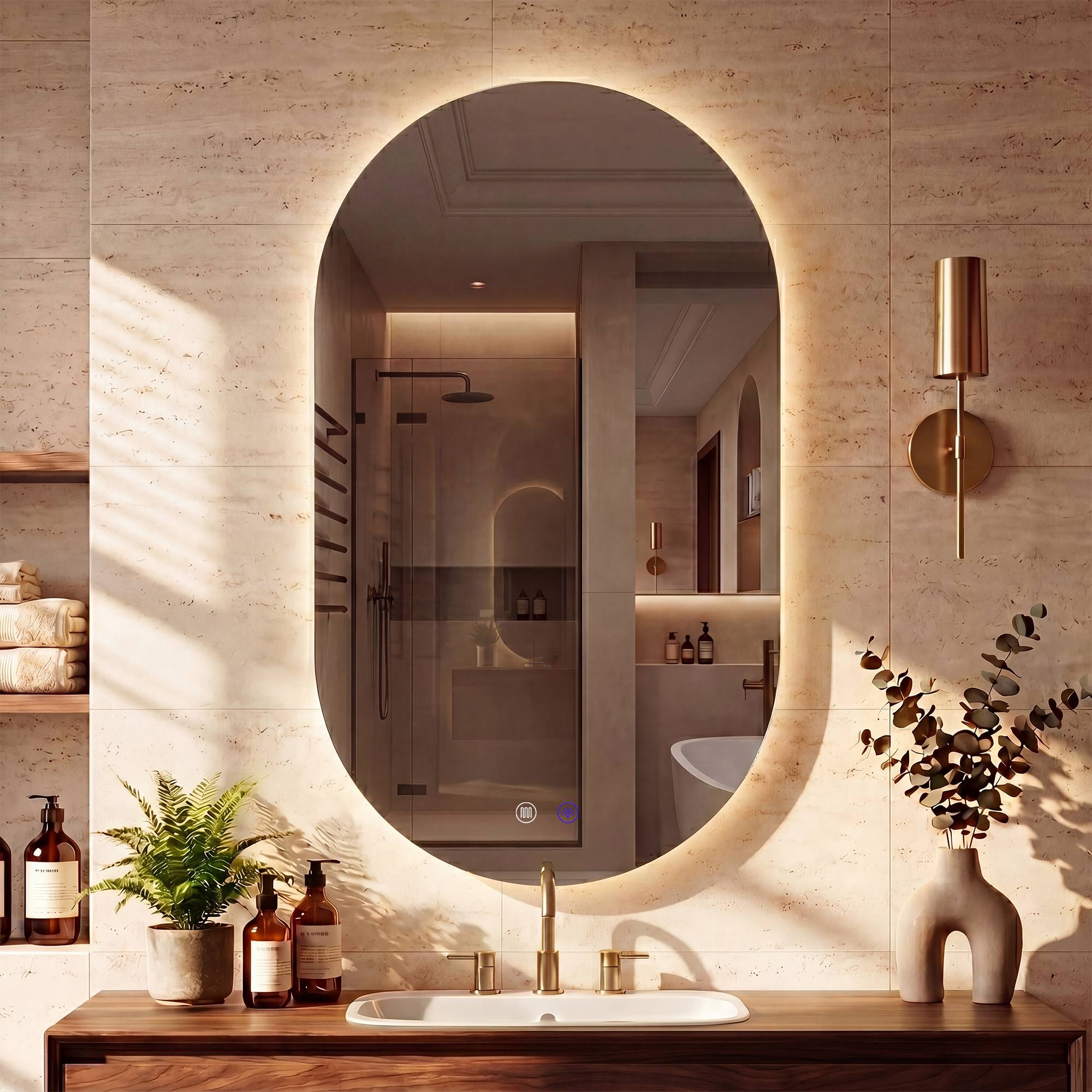 Miroir de salle de bain Barbora