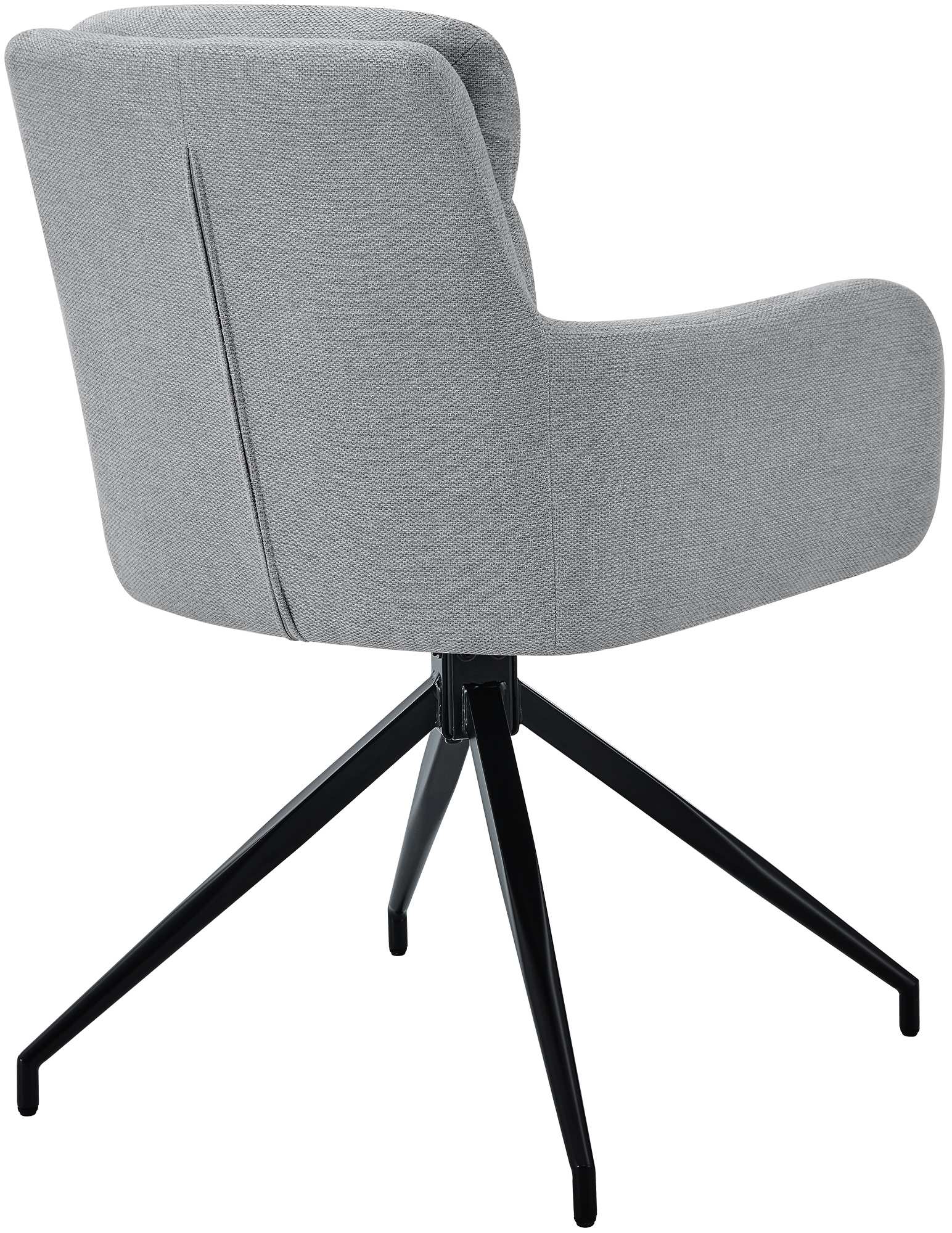 Lot de 2 chaises de salle à manger Somers tissu