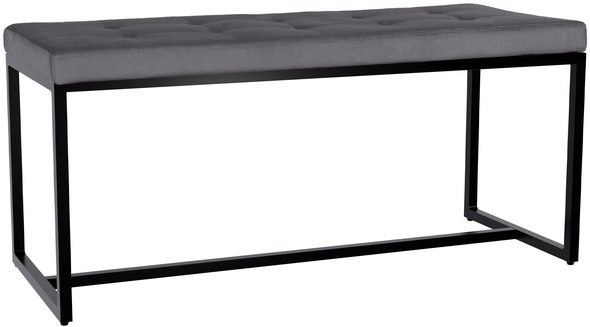 Banc Barci avec structure noire