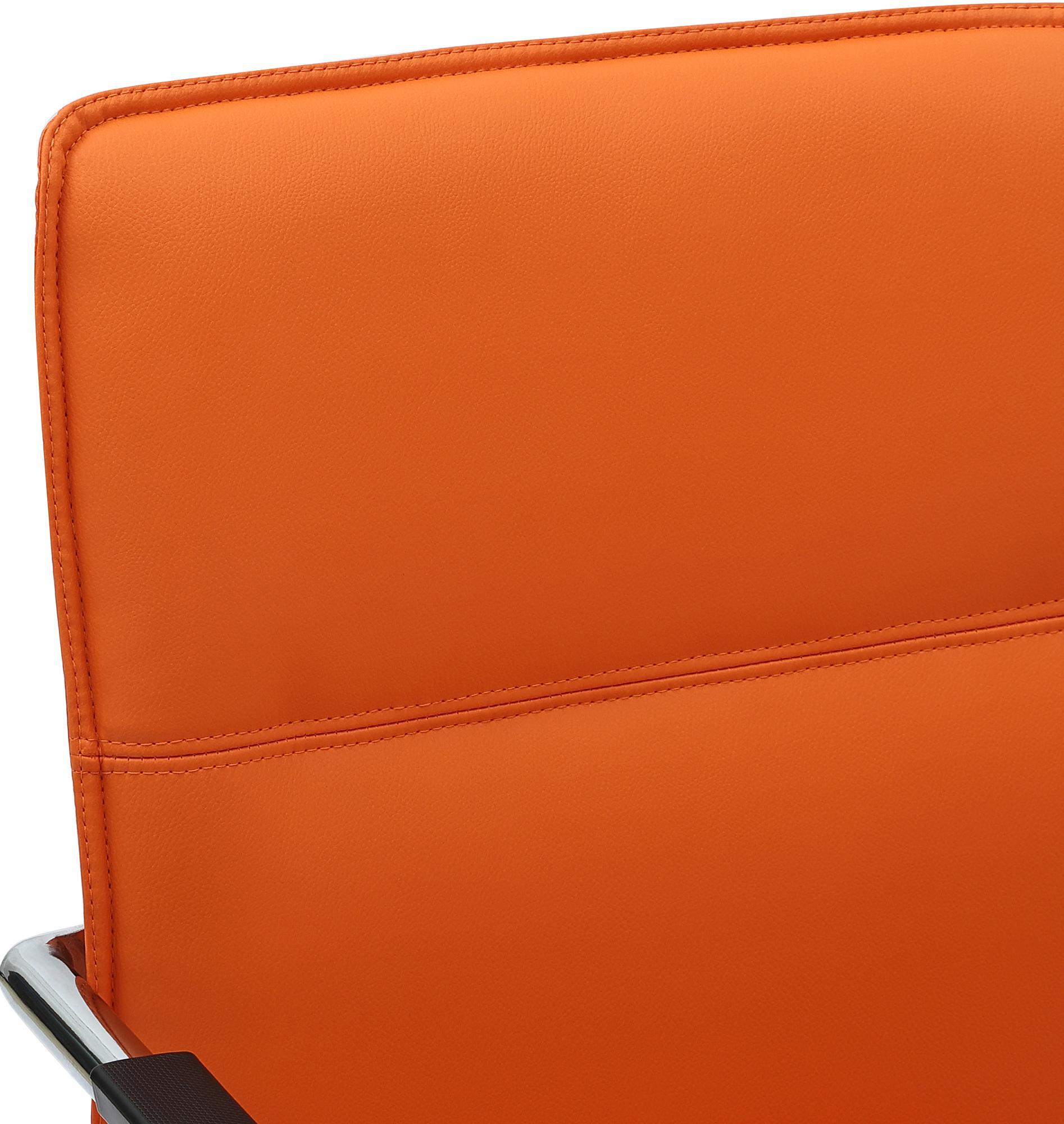Chaise cantilever Seattle en similicuir