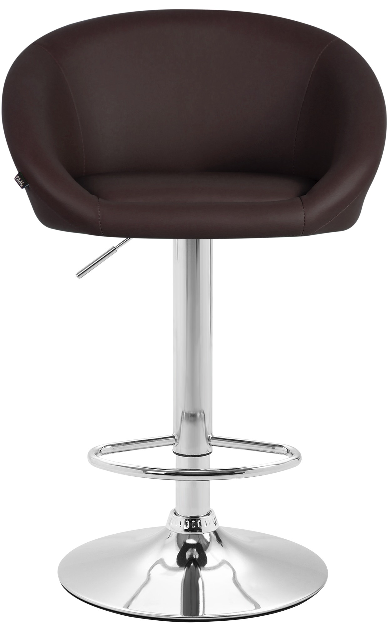 Tabouret de bar Miami V2 similicuir avec pied en métal