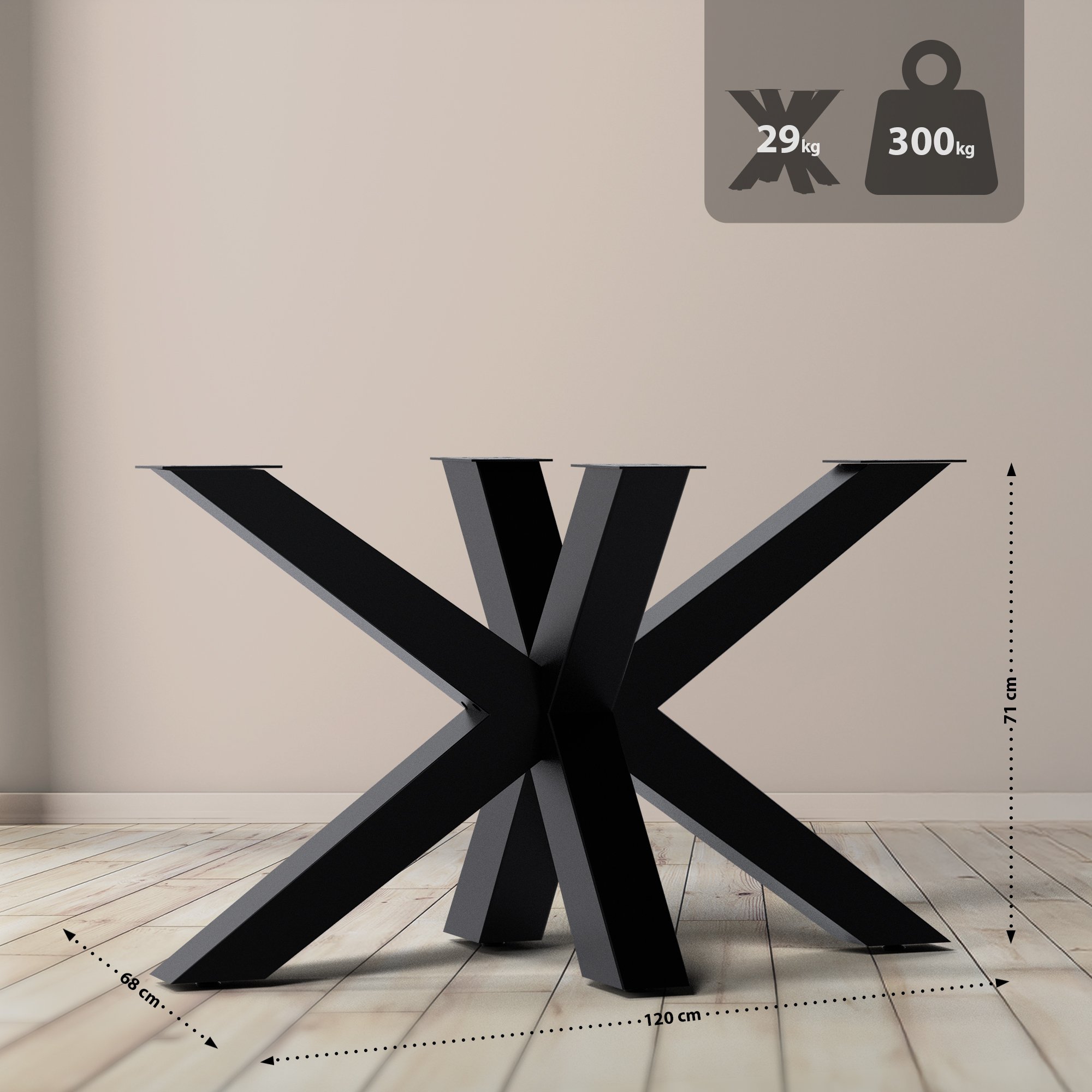 Pieds de table Harlan