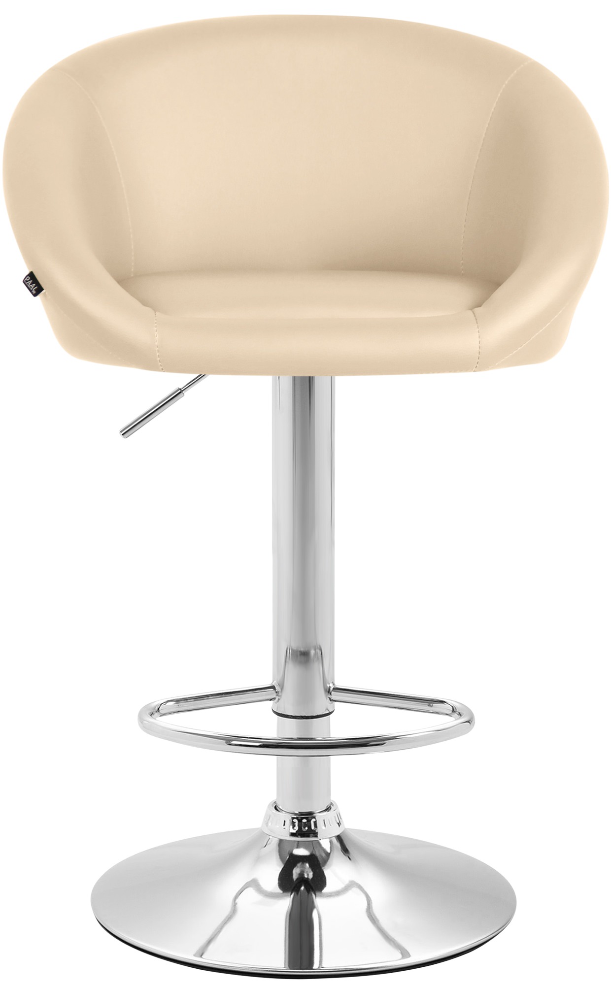 Tabouret de bar Miami V2 similicuir avec pied en métal
