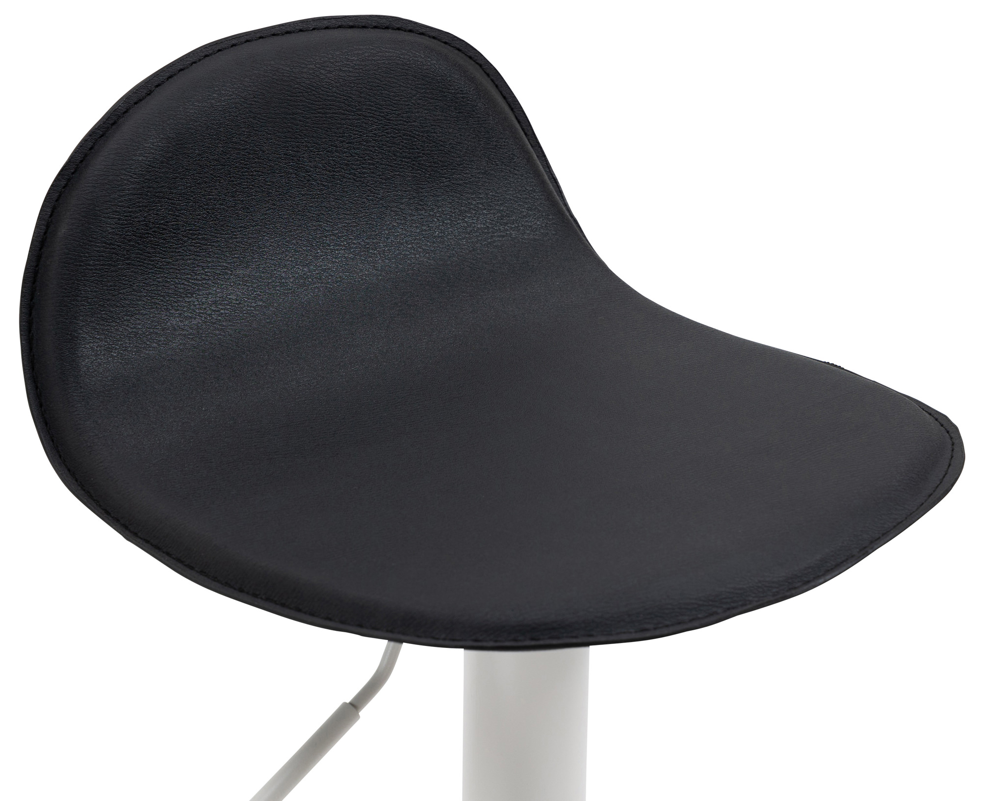 Lot de 2 tabourets de bar design Lana V2 similicuir