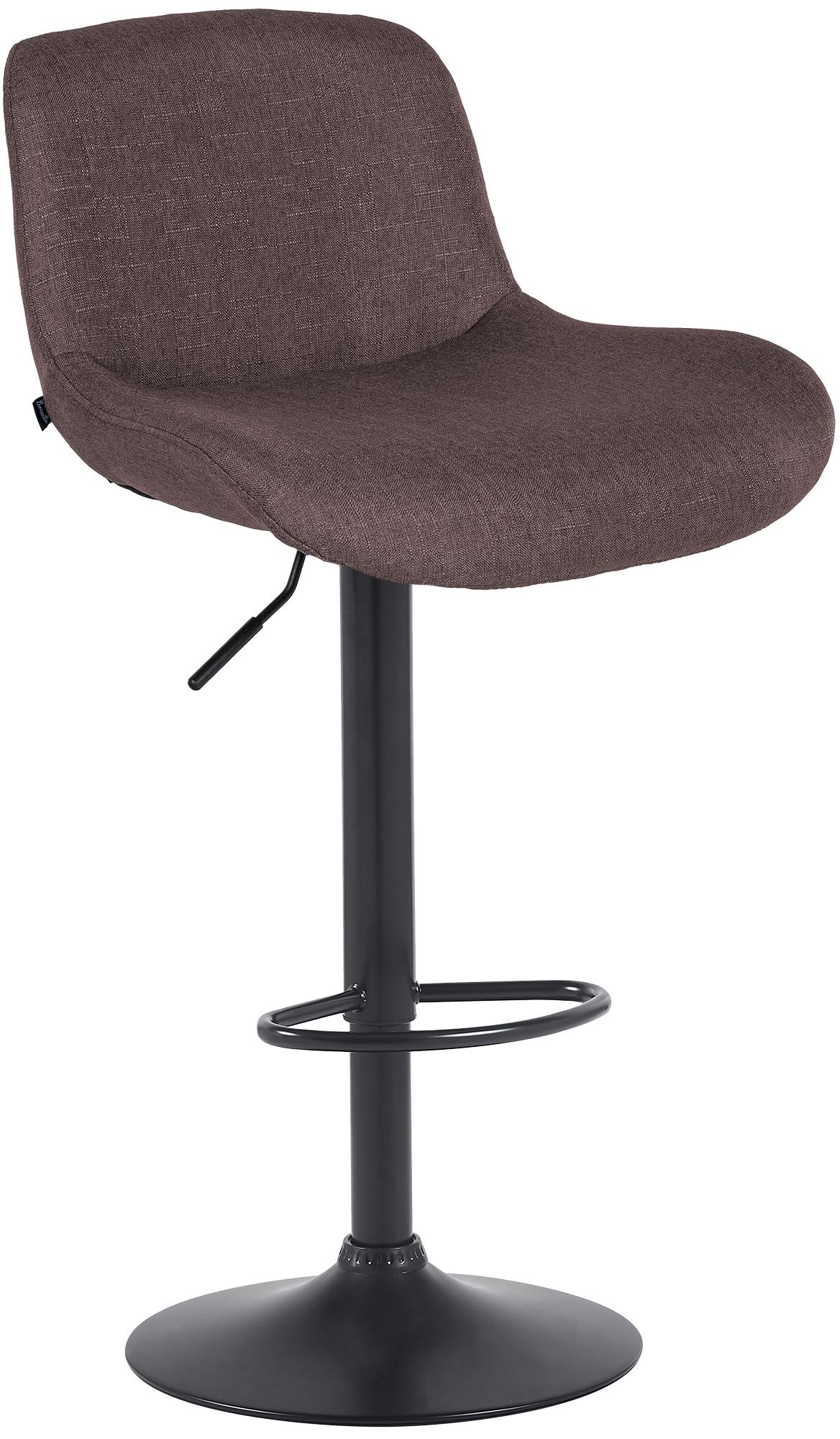 Tabouret de bar Solon noir