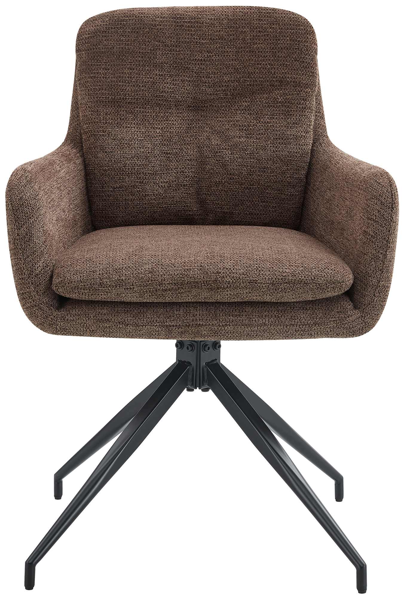 Lot de 2 chaises de salle à manger Pickett en tissu