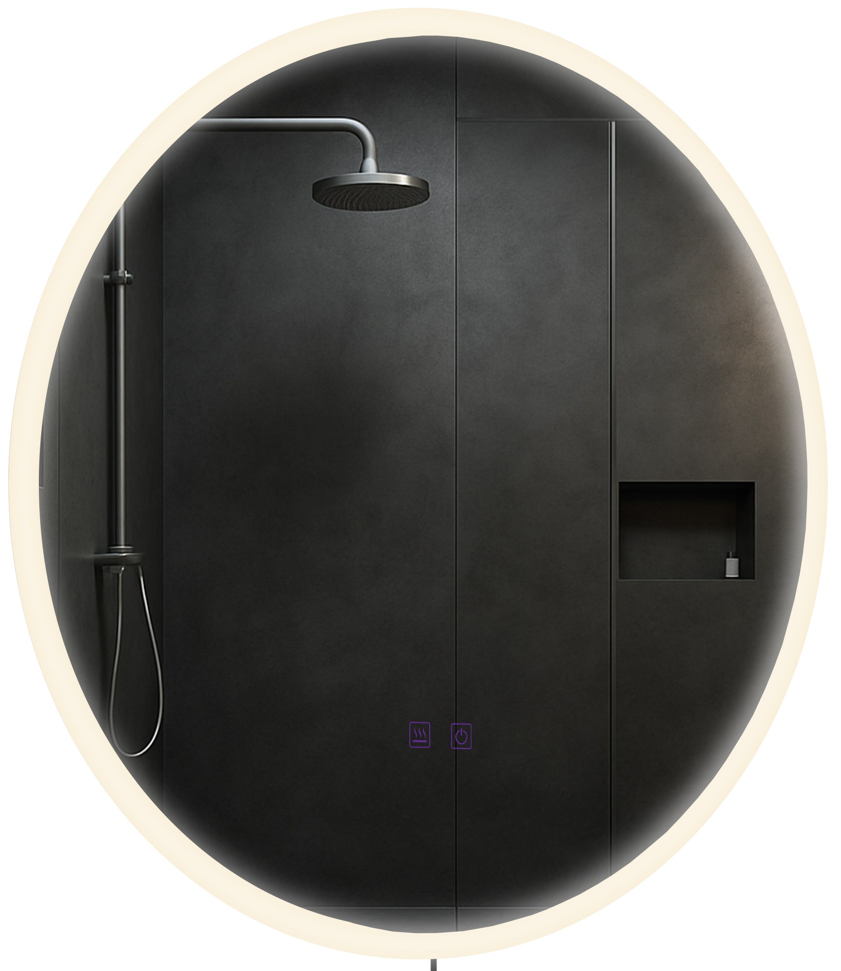 Miroir de salle de bain Laconia avec Bluetooth