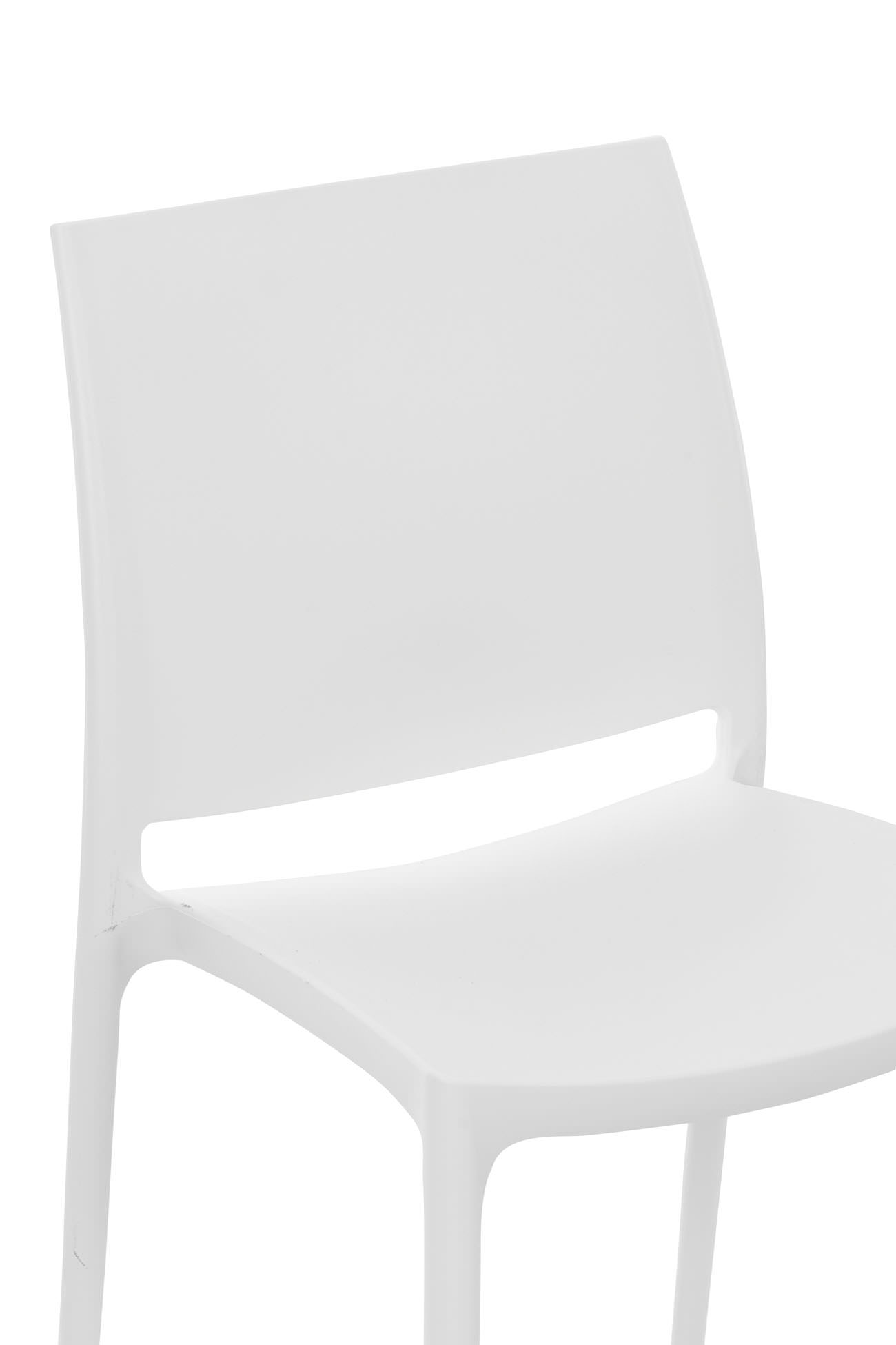 Chaise de jardin empilable Maya en plastique