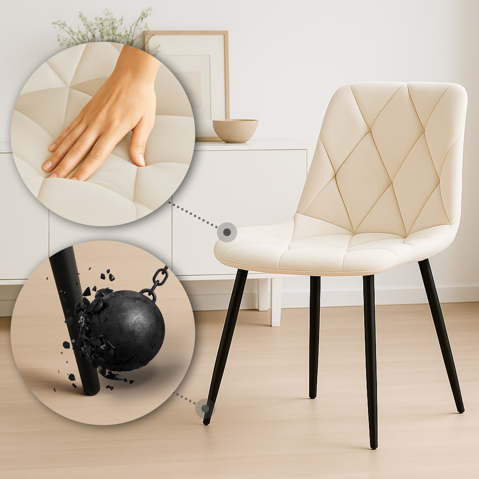 Chaise de salle à manger Clairton