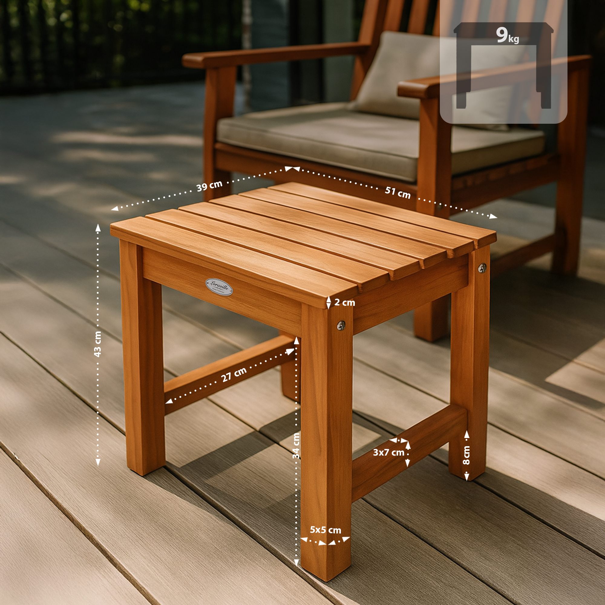 Table d'appoint Frankton