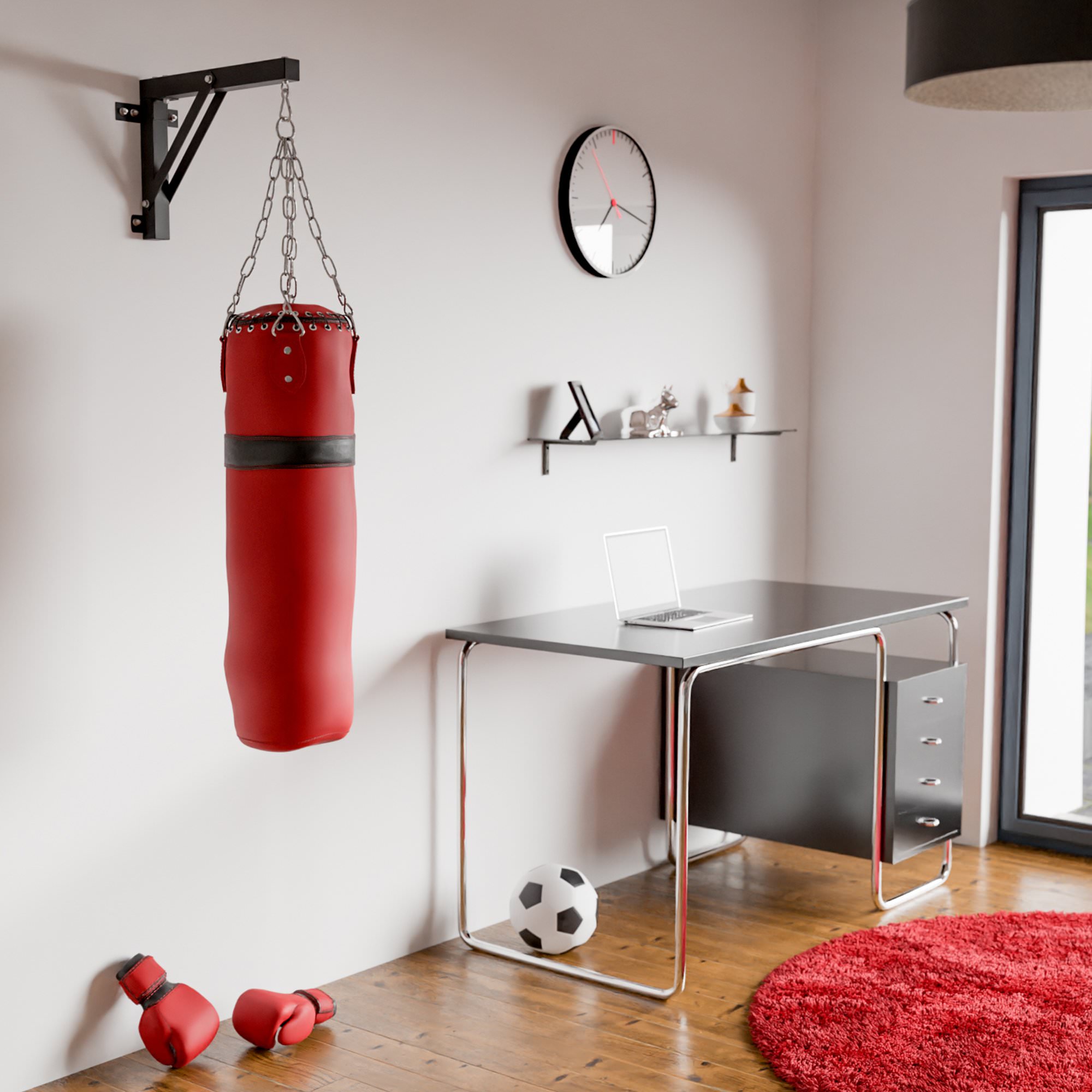 Support pour fixation de sac de Boxe