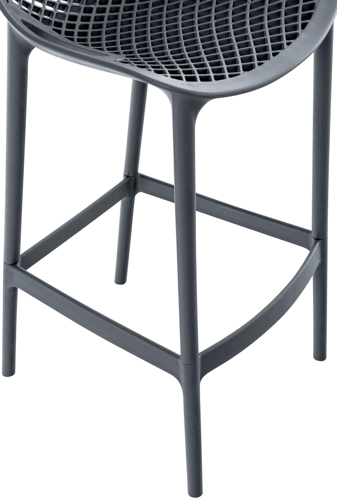Lot de 2 tabourets de bar extérieurs Air