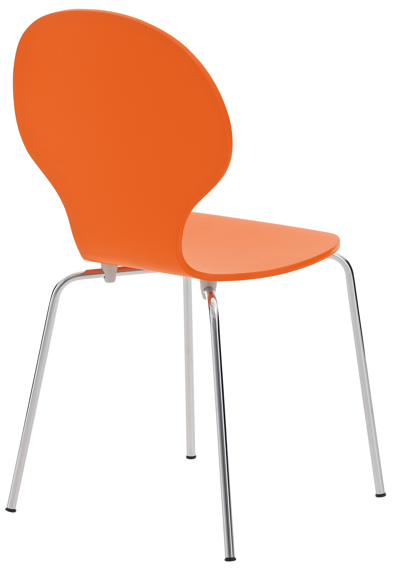 Lot de 16 chaises empilables en bois Diego