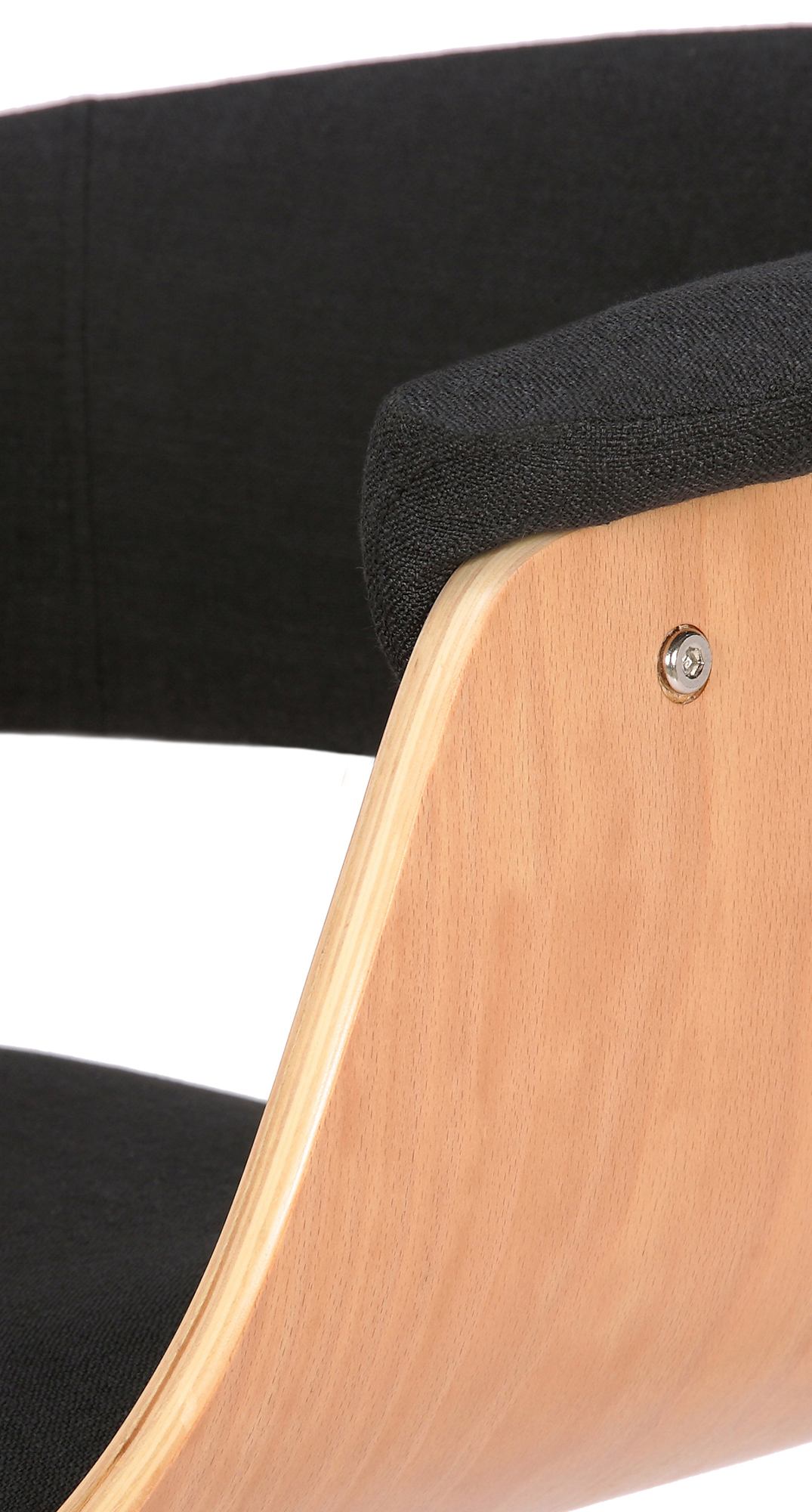 Tabouret de bar Vestal avec Coque en bois réglable pivotant