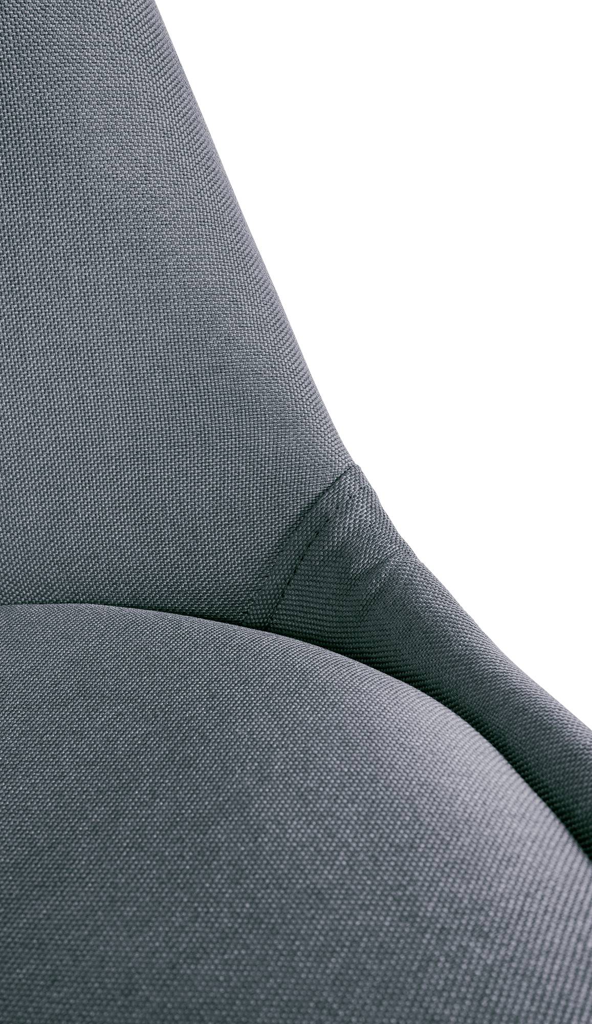 Chaise de salle à manger Sofia en Tissu avec Pieds en bois