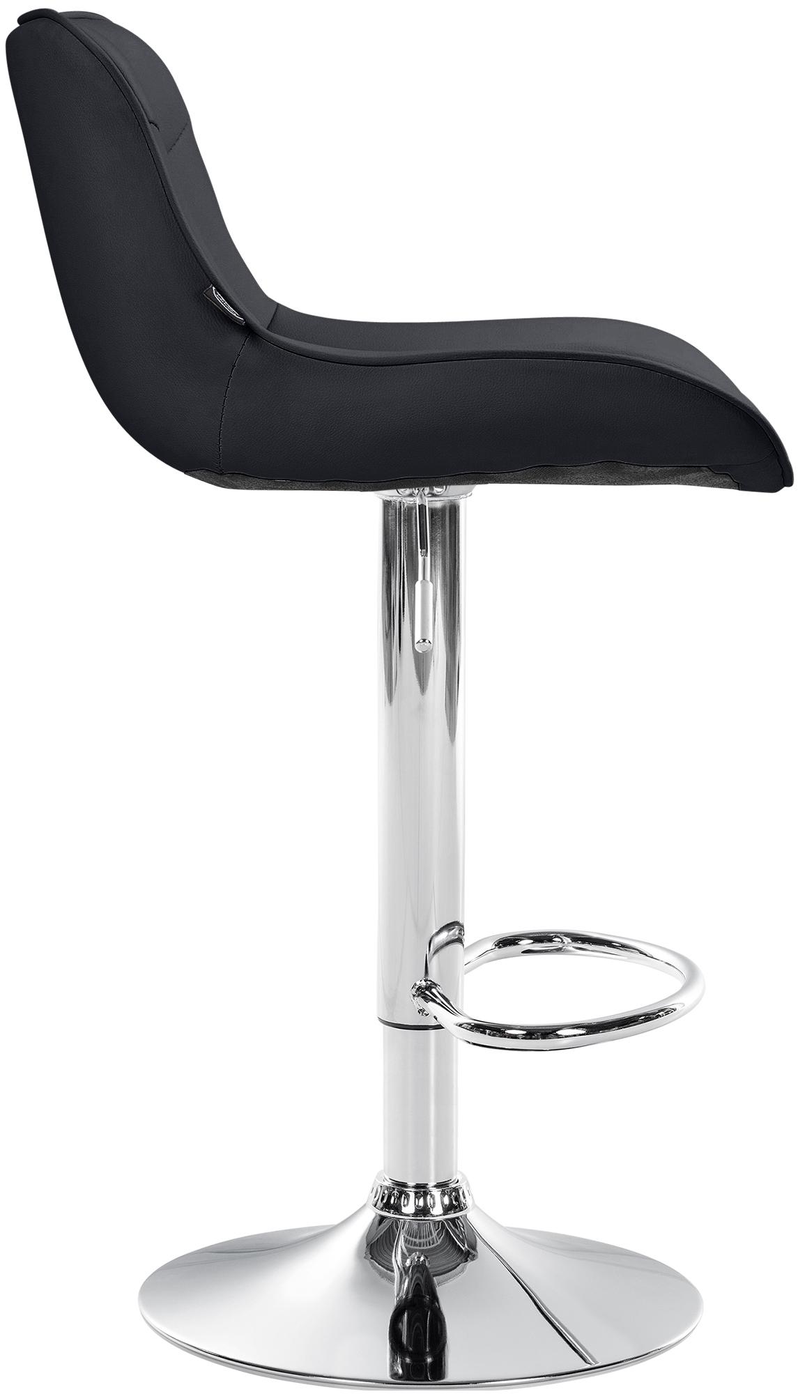 Lot de 2 tabourets de bar Vonore en similicuir