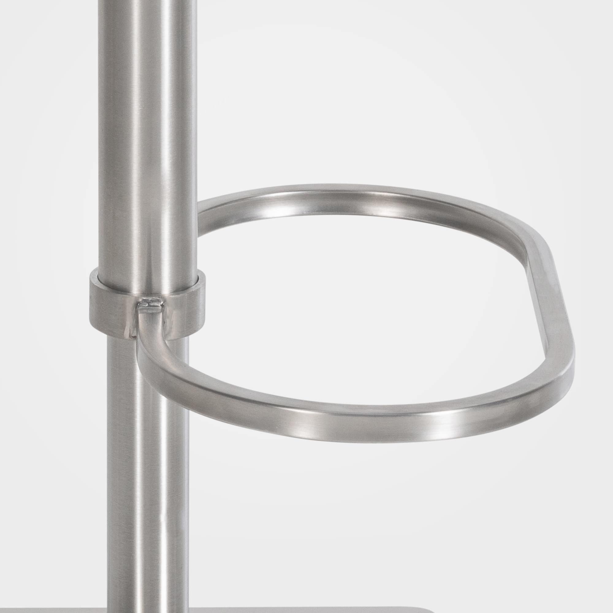 Lot de 2 tabourets de bar Damaso en velours