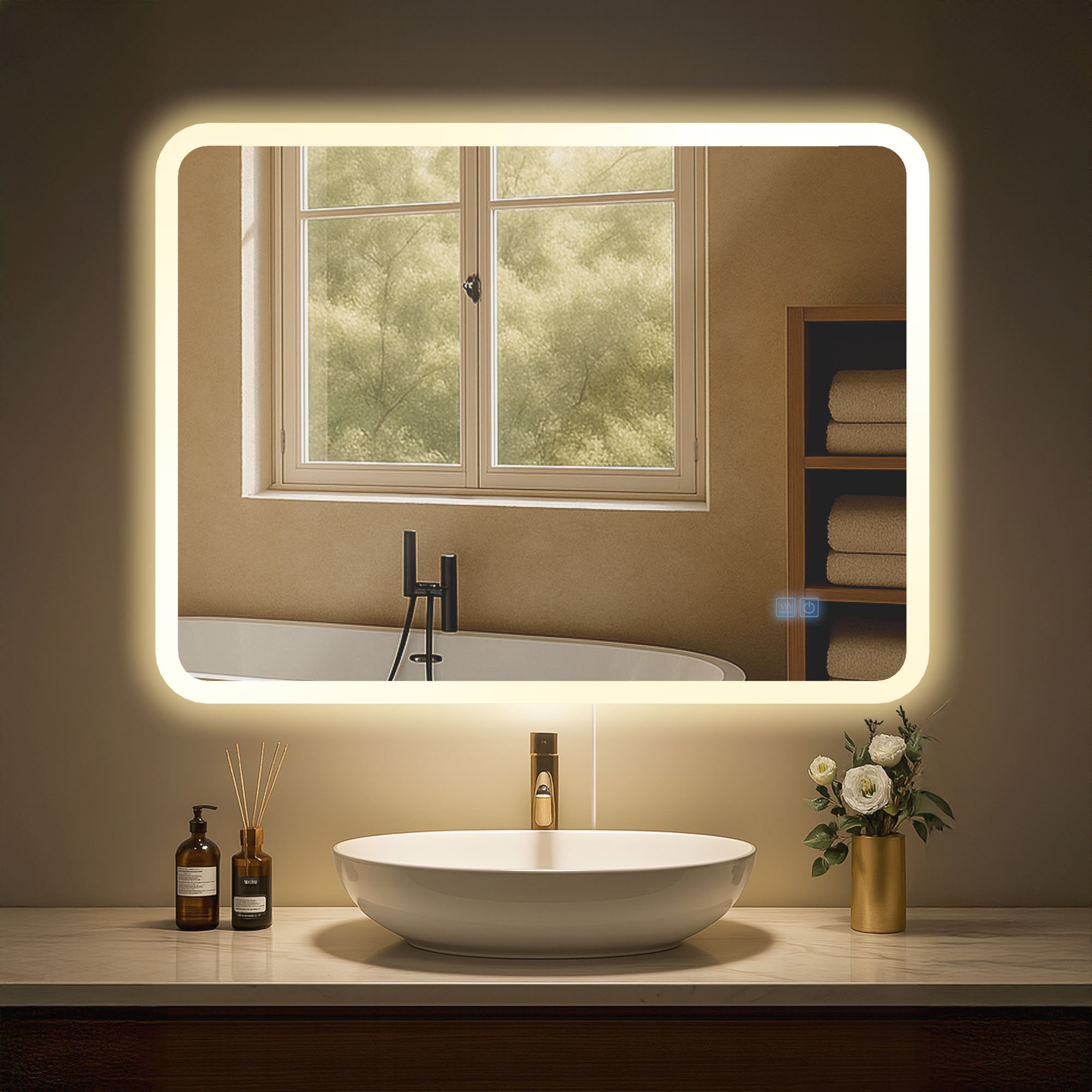 Miroir de salle de bain Jericho