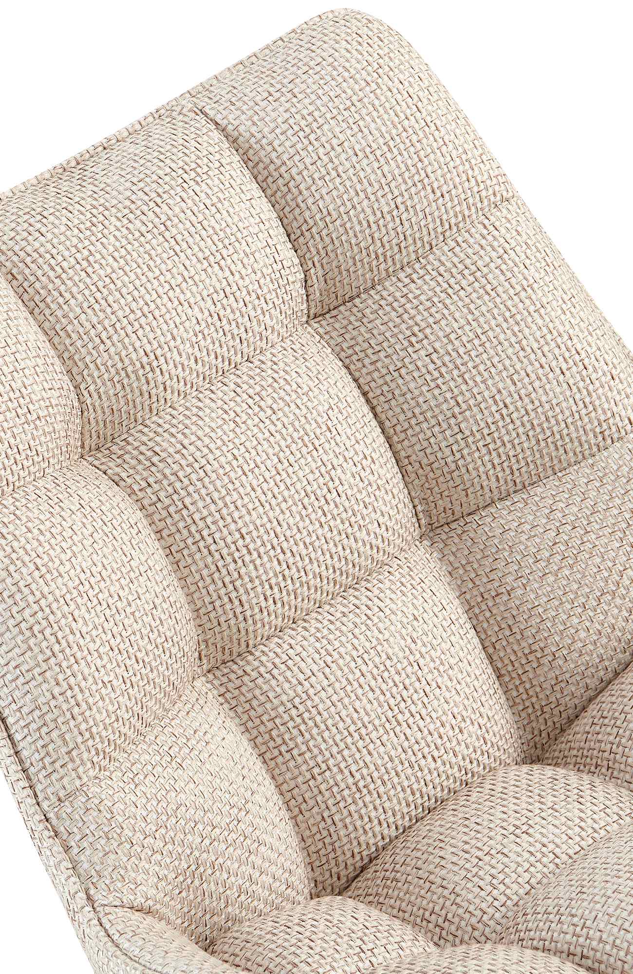4 x Chaise Saranda en Tissu avec matellassage élégant