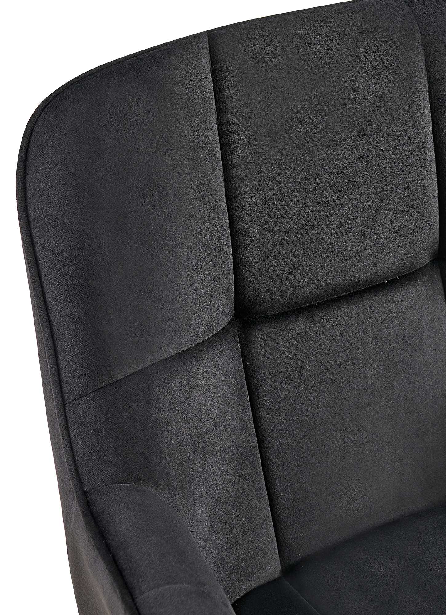 Lot de 2 chaises de salle à manger Roseville velours