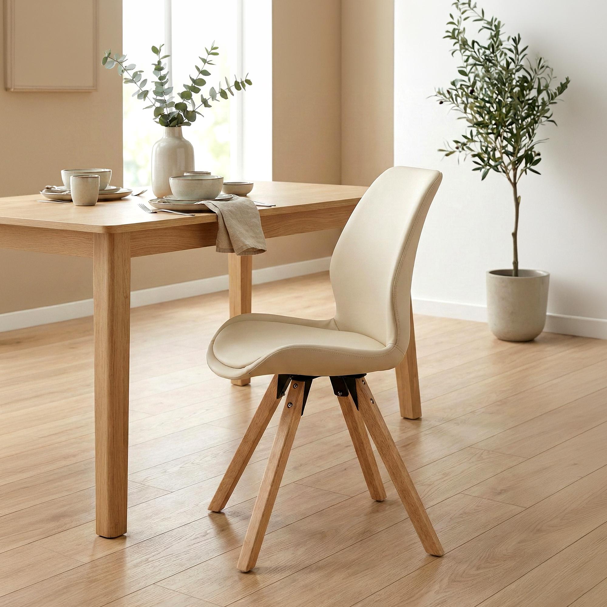Lot de 4 chaises Luna