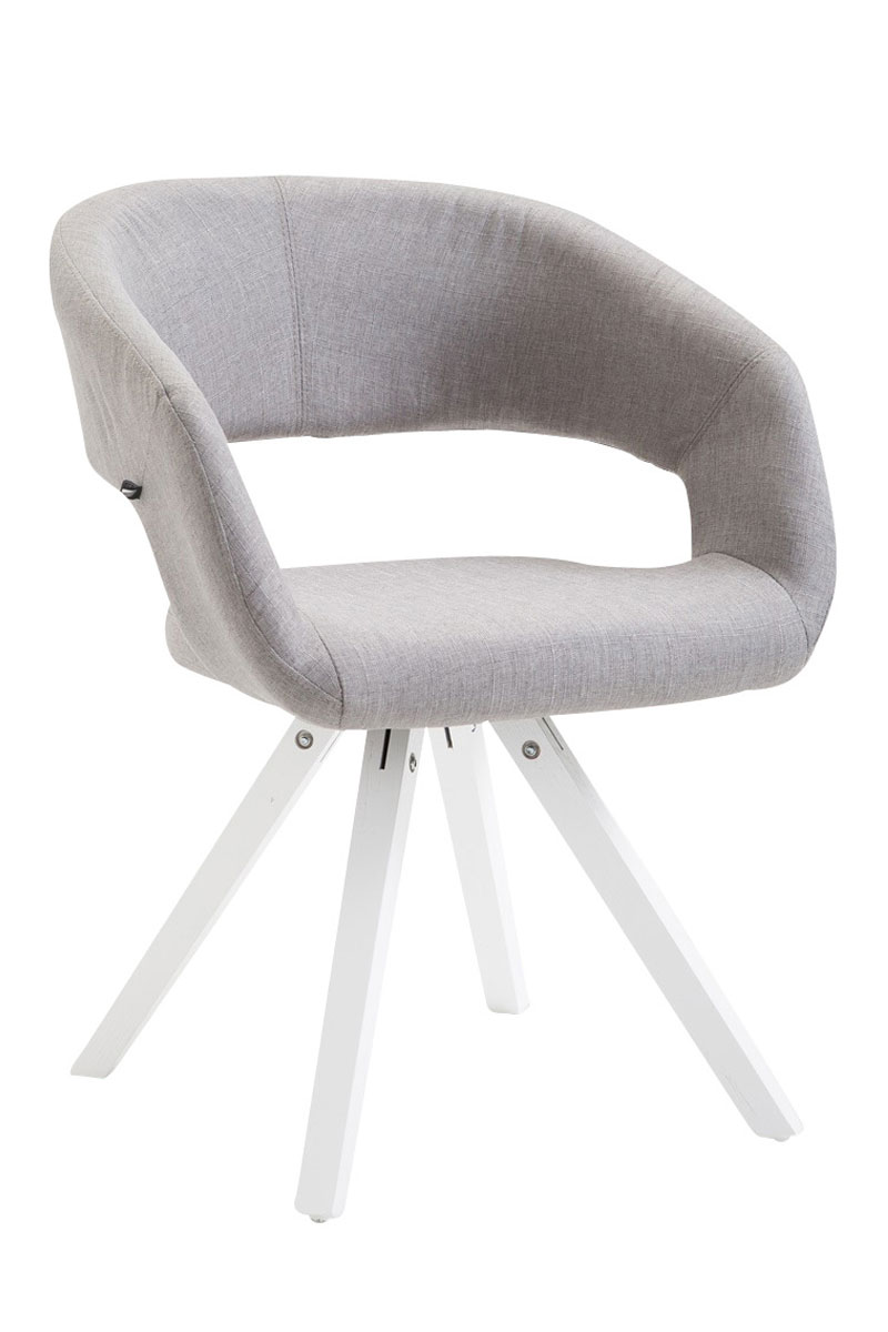 Chaise de salle à manger Suez tissu