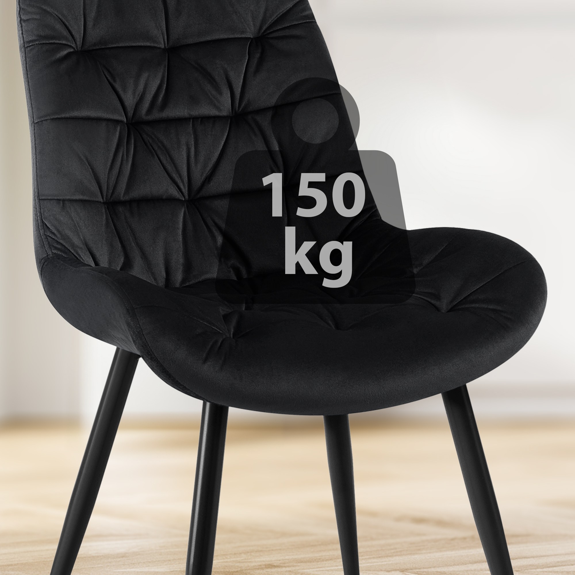 Lot de 2 chaises de salle à manger Rossford