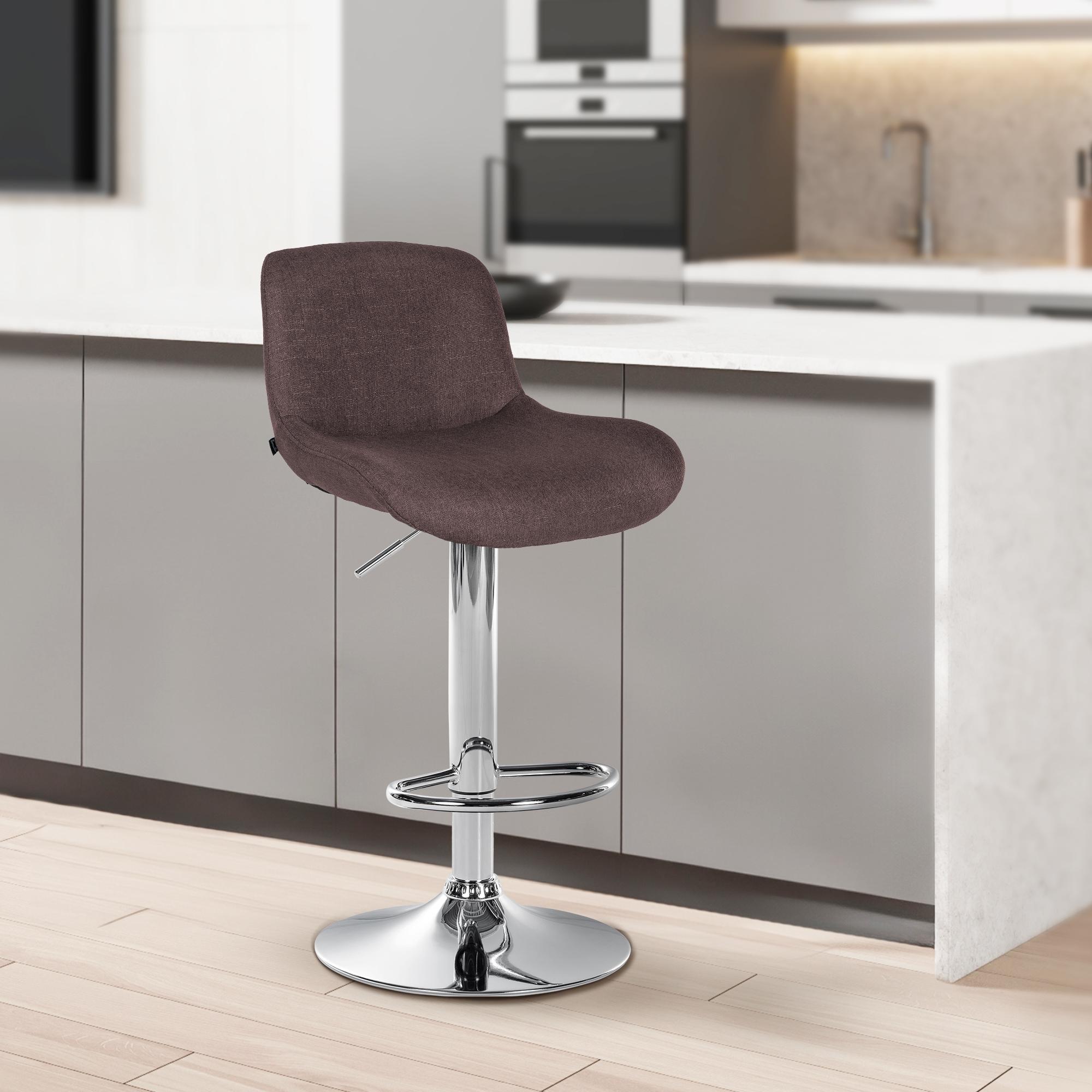 Tabouret de bar Solon Chrome