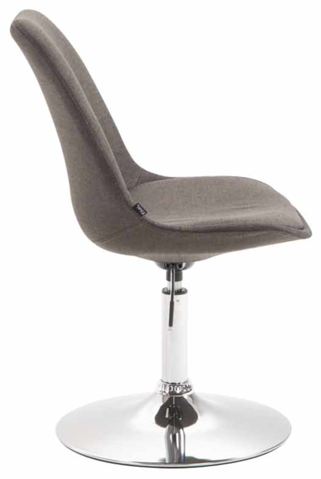 Lot de 4 Chaises de salle à manger Maverick tissu avec pied trompette