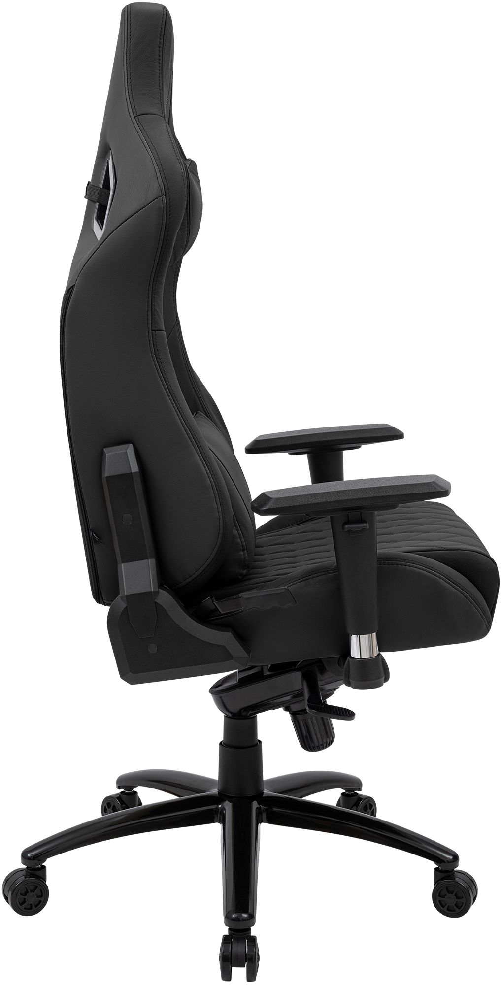 Fauteuil de bureau Keren revêtement en cuir véritable