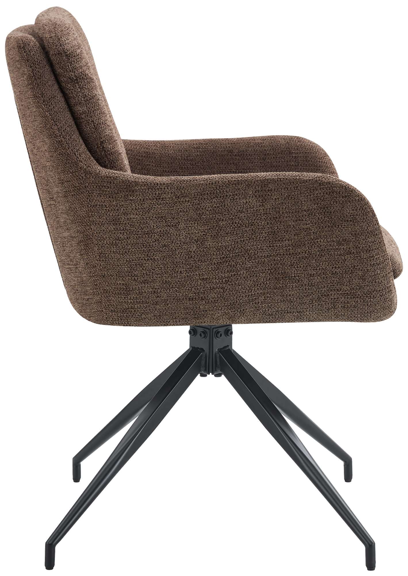 Lot de 2 chaises de salle à manger Pickett en tissu