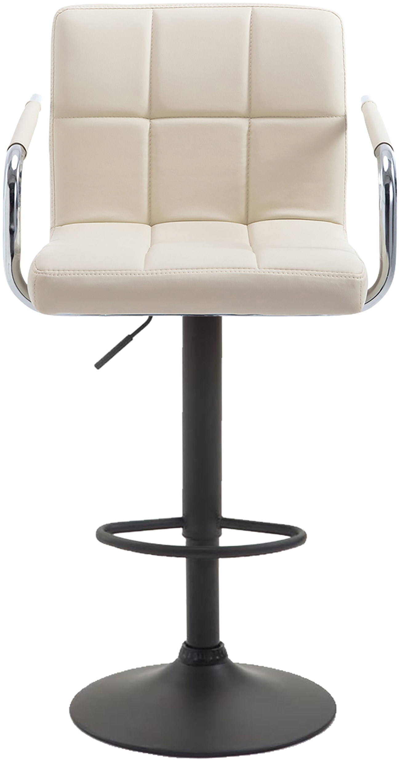 Lot de 2 Tabourets de Bar Lucy  V2 en Similicuir