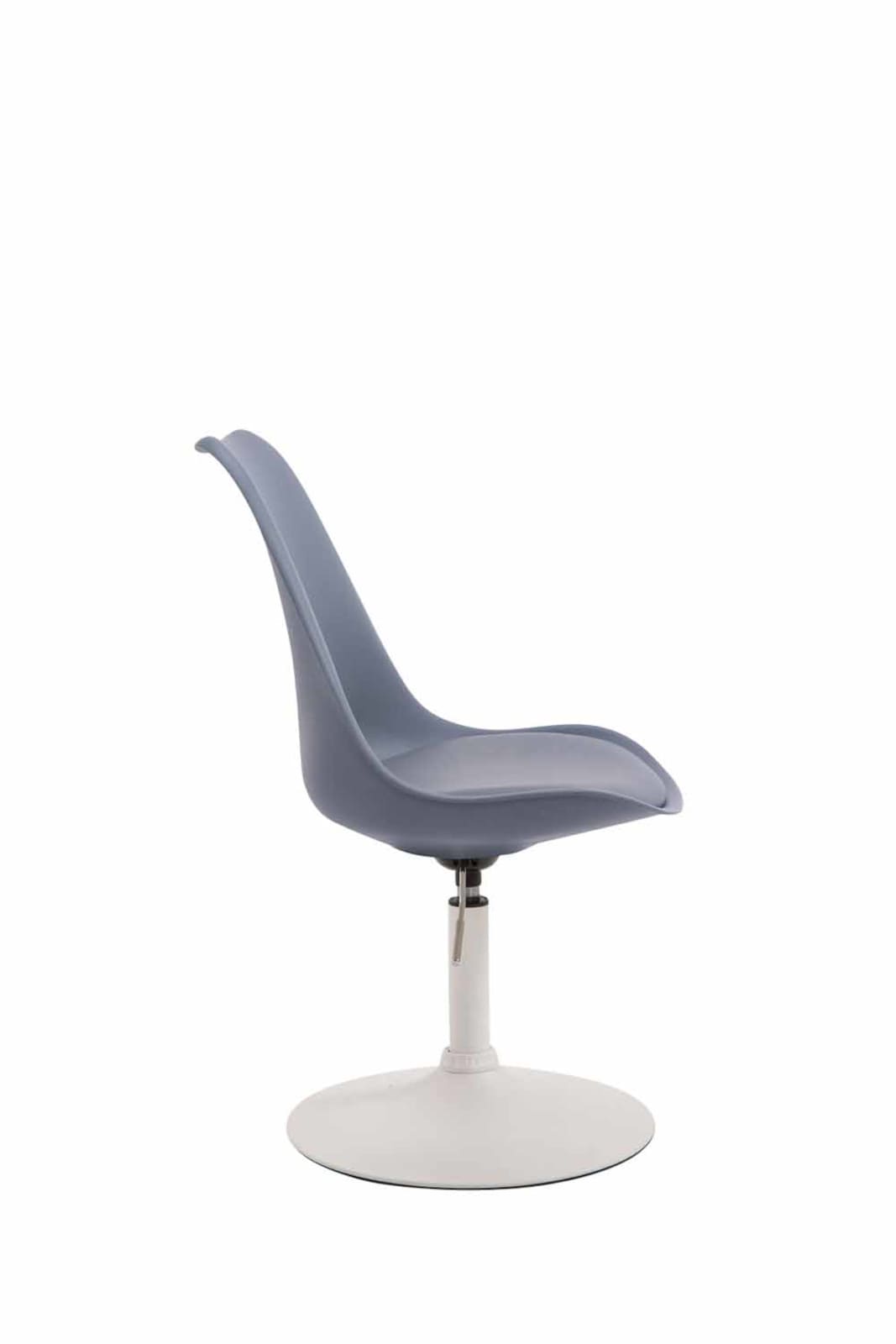 Lot de 4 Chaises de salle à manger Maverick en Plastique avec pied métal