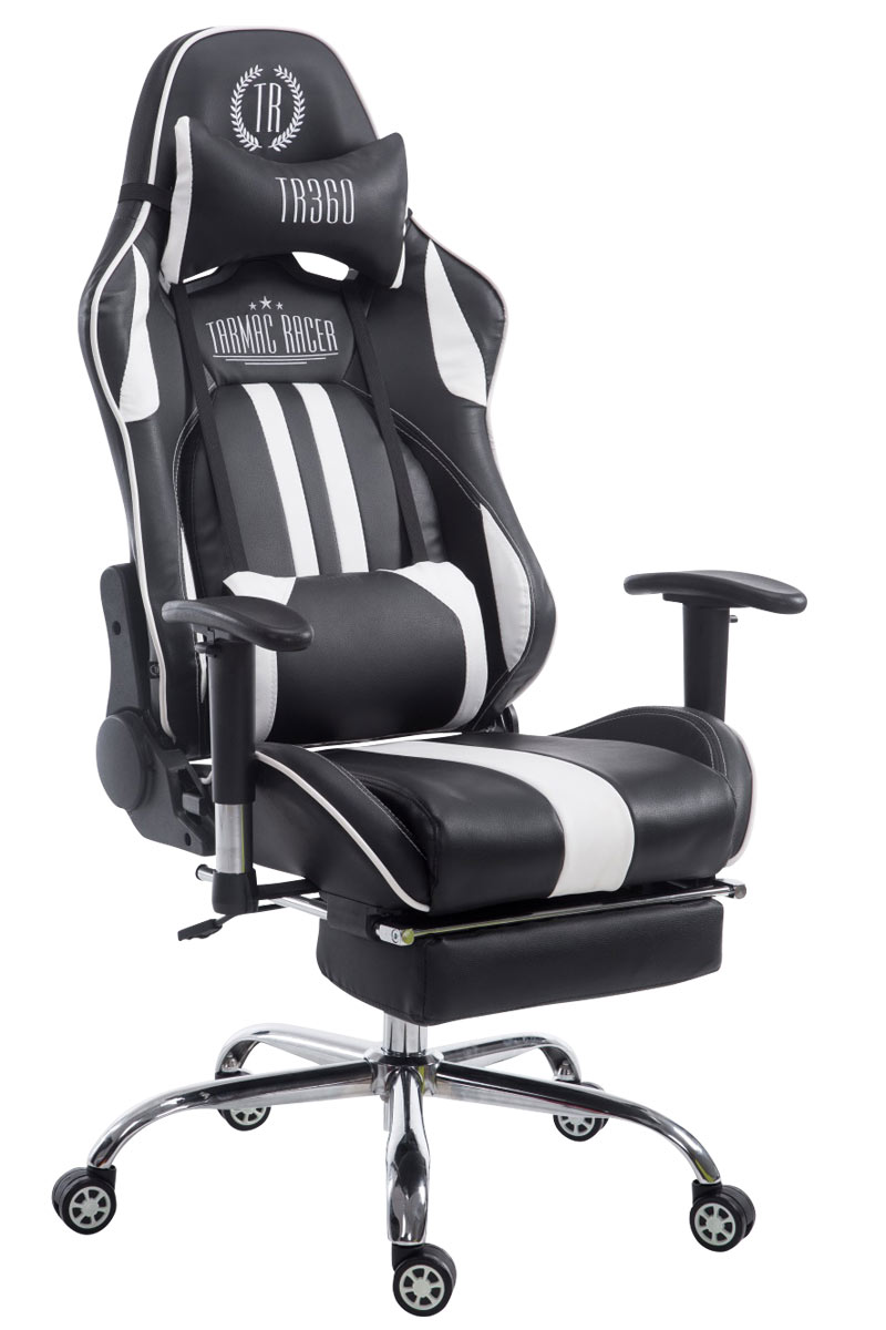 Fauteuil de bureau Limit similicuir avec ou sans Repose-pieds téléscopique