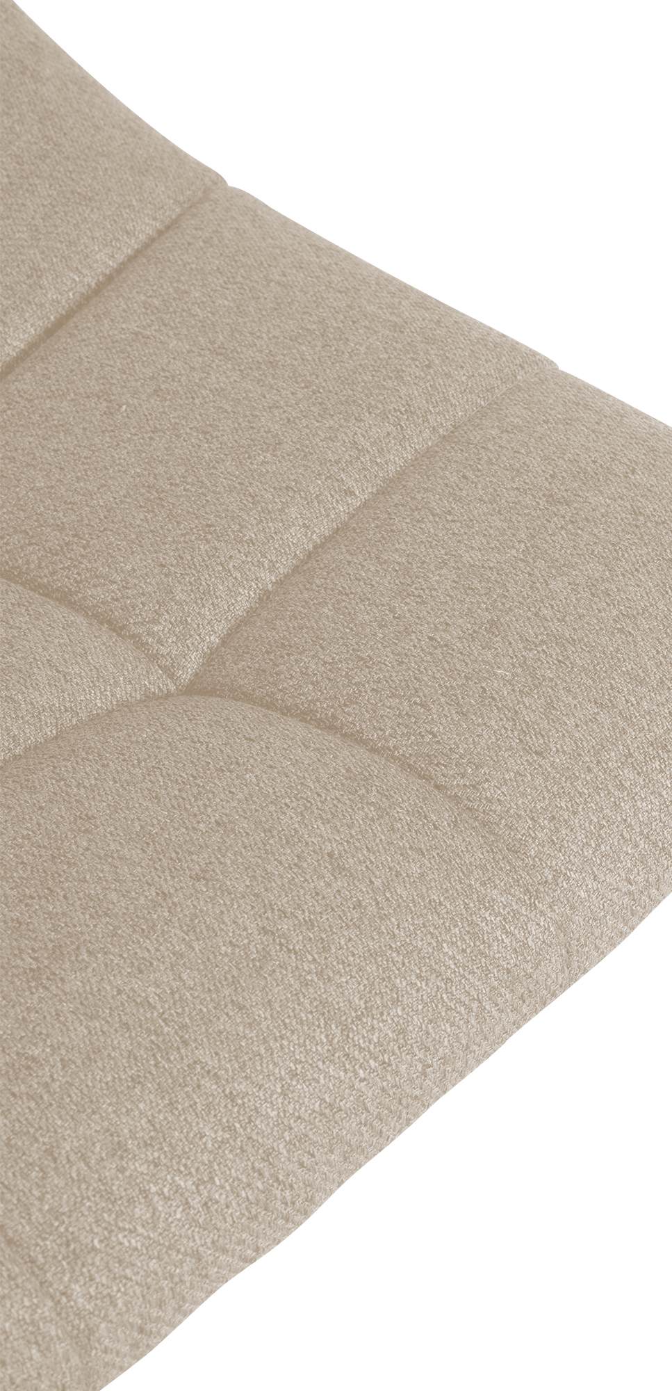 Lot de 2 tabourets de bar Jerry tissu