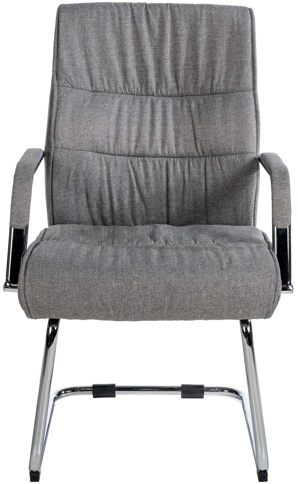 Lot de 2 chaises visiteurs Sievert tissu