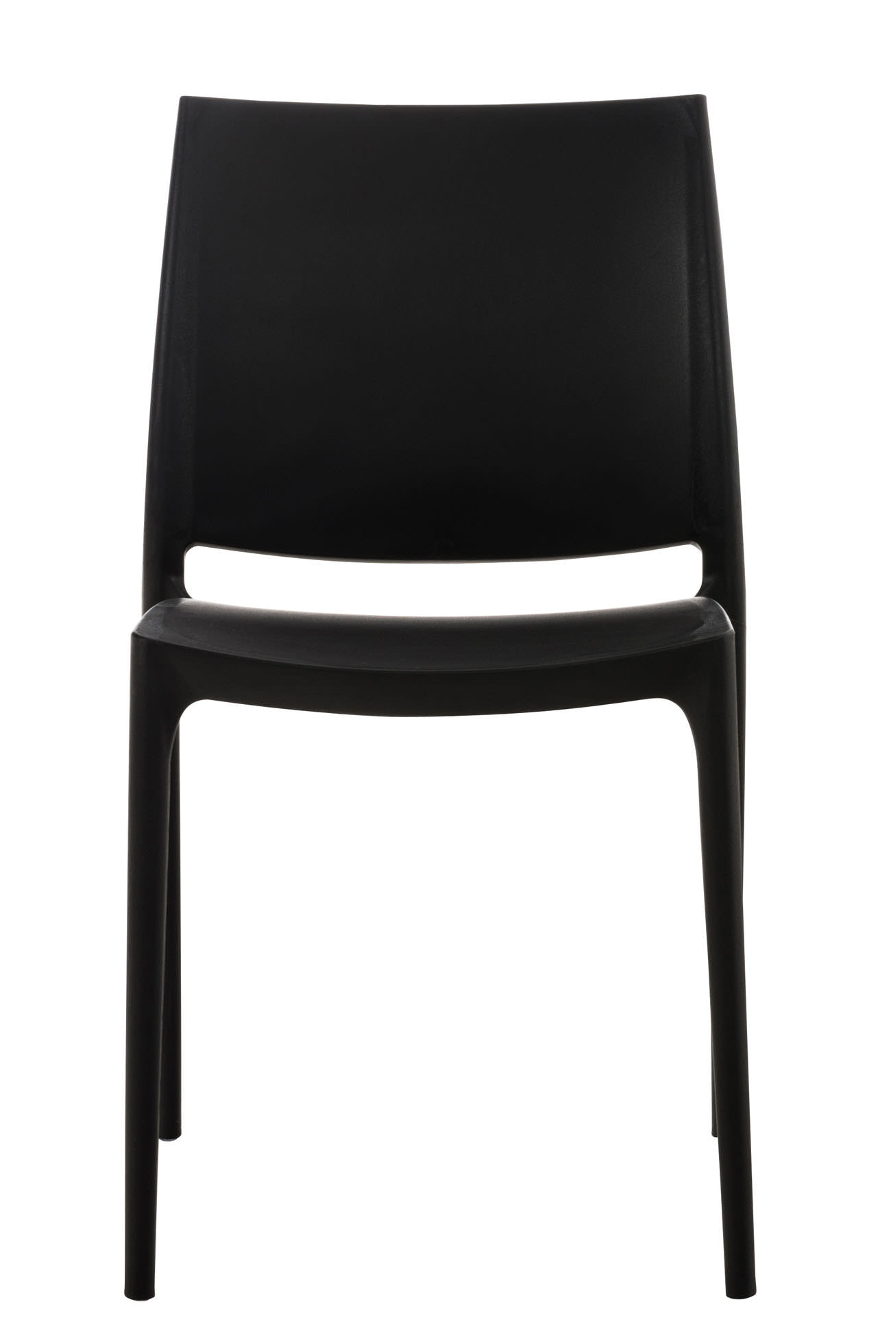 Chaise de jardin empilable Maya en plastique