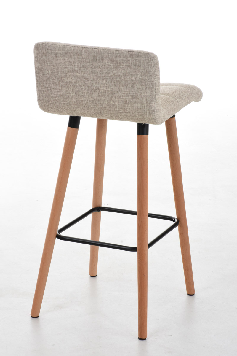 Lot de 2 Tabourets de Bar Lincoln V2 Tissu