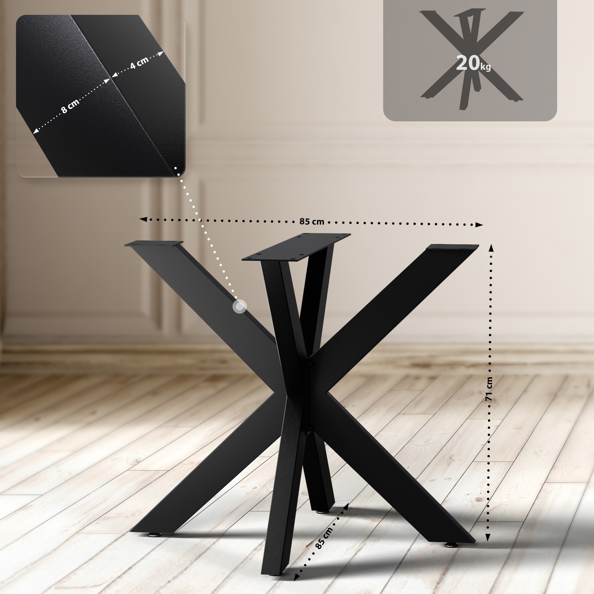 Pieds de table Hardwick