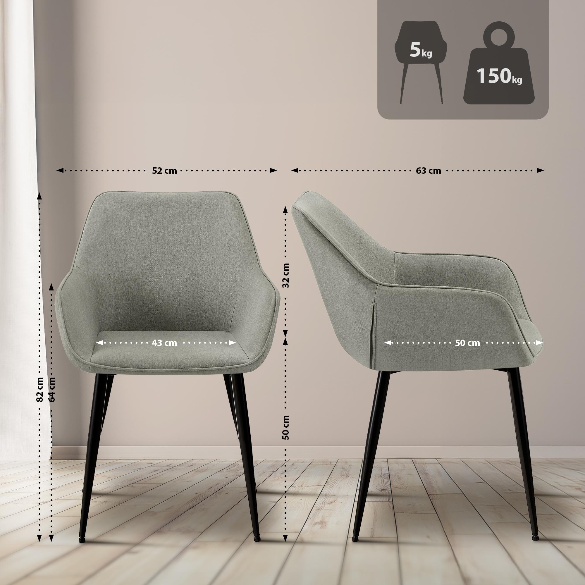 Chaise de salle à manger Luena
