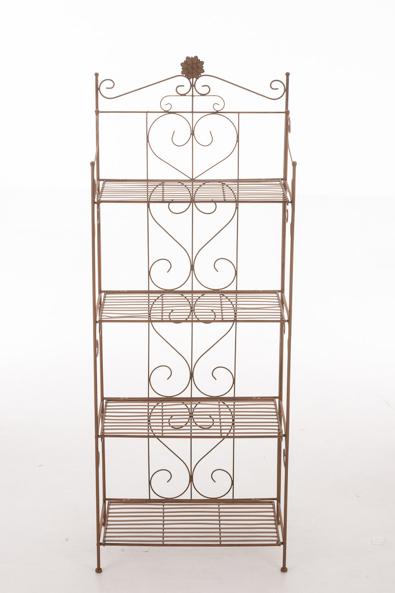 Etagère de rangement pliable Lenja avec 4 niveaux