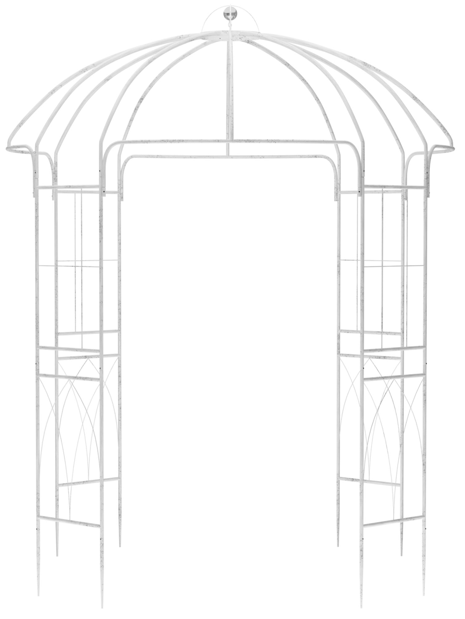 Pavillon de jardin Keira avec treillis