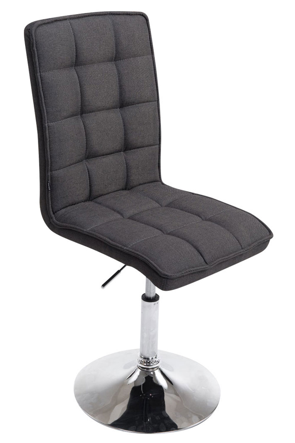 Chaise de salle à manger Peking V2 tissu avec pied trompette