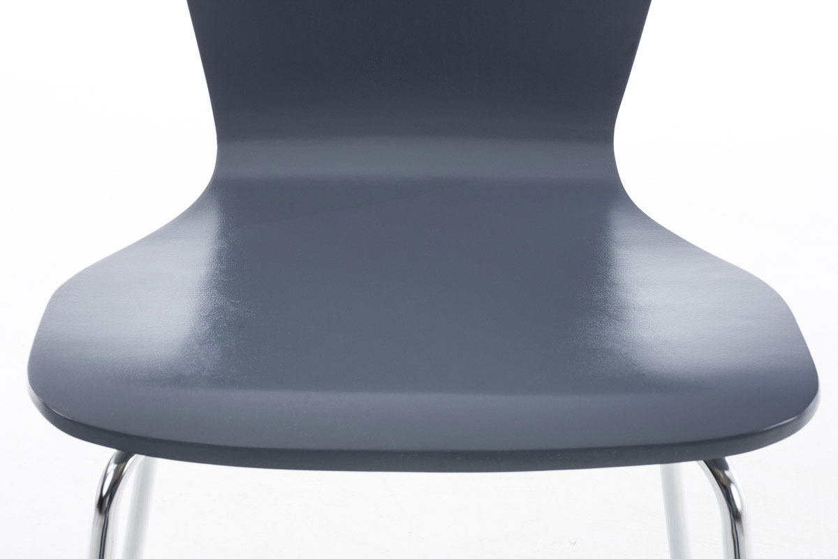Lot de 8 chaises empilables Aaron