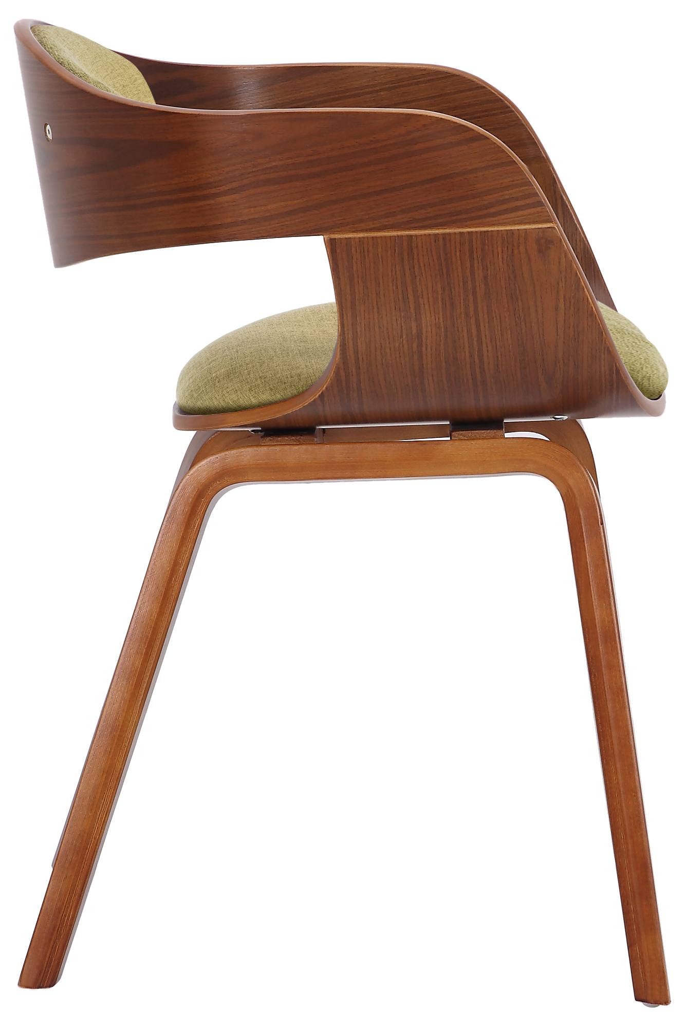 Chaise retro Kingston en tissu