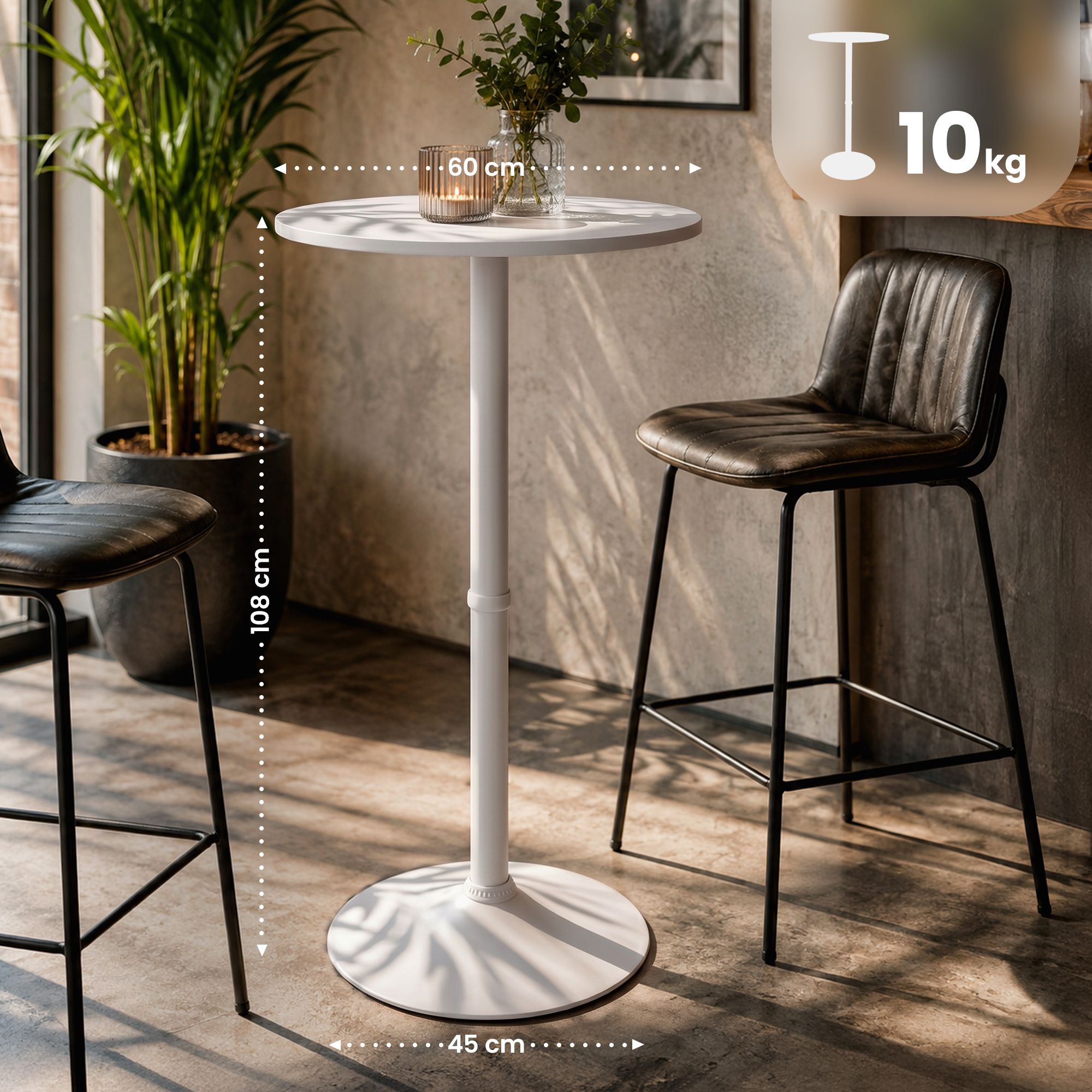 Mange-debout rond Ø 60 cm