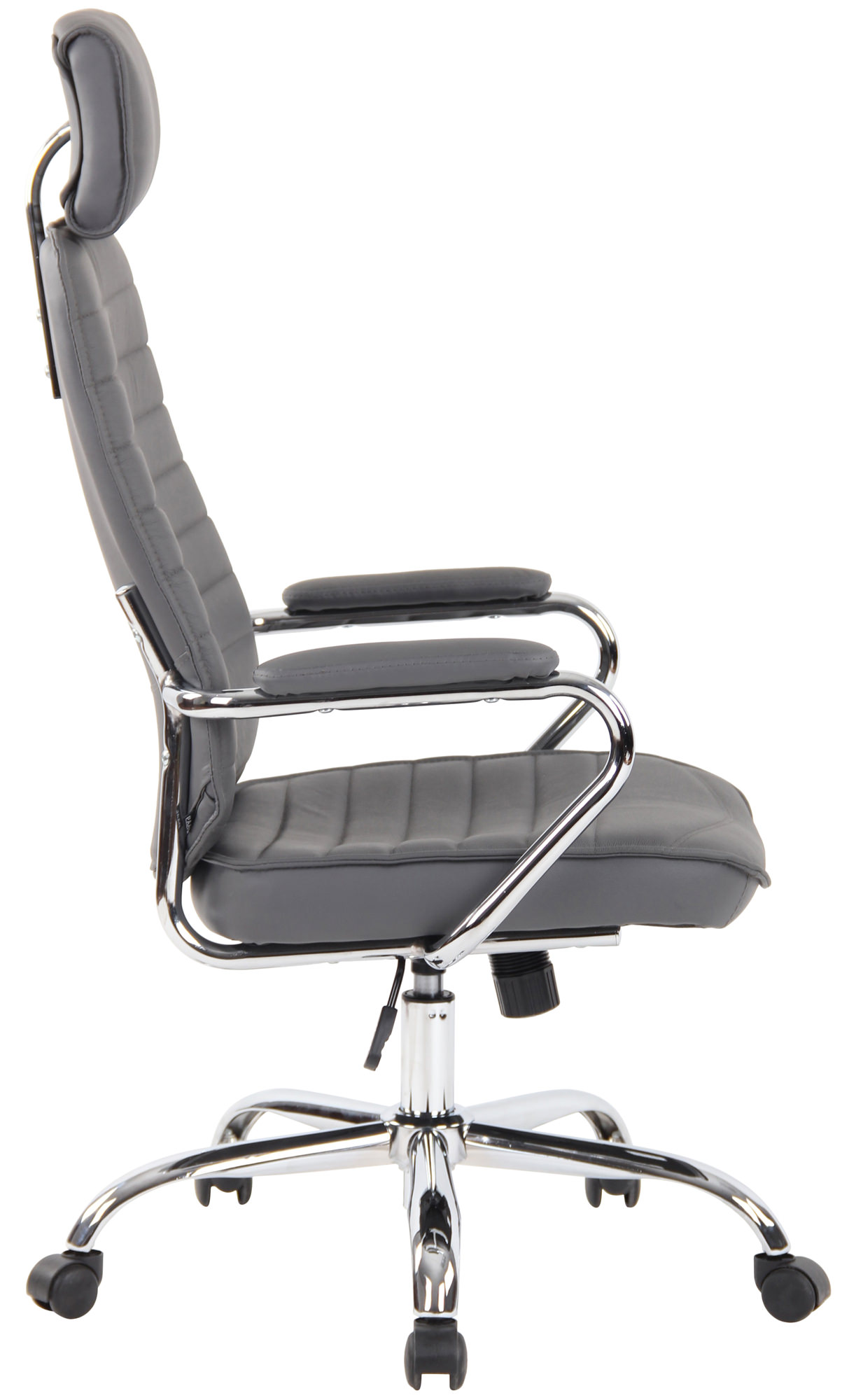 Fauteuil de bureau Rako en cuir véritable